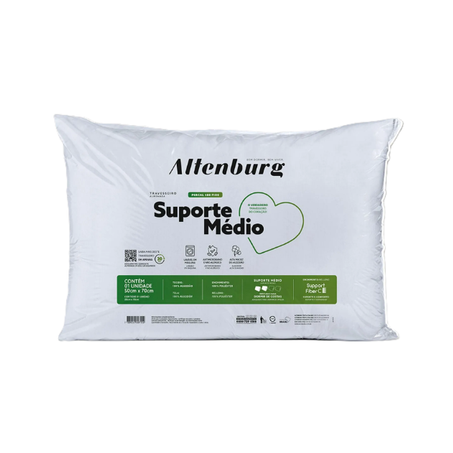 TRAVESSEIRO ALTENBURG SUPORTE MD AD 50X70