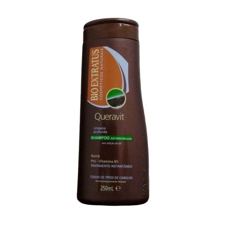 Shampoo Anti Resíduos Bio Extratus Queravit Embalagem 250ML