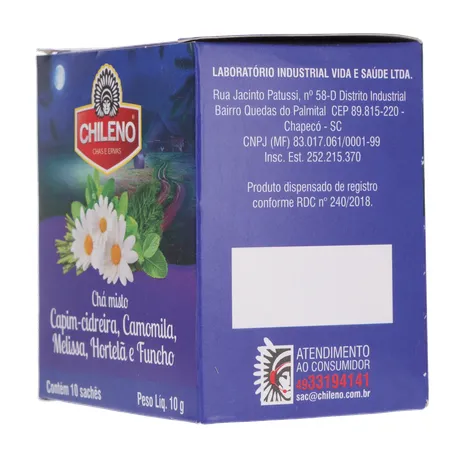 Cha chileno misto 10g 360-6