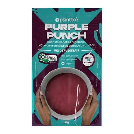Mix vegetais purple punch planttcê 250g