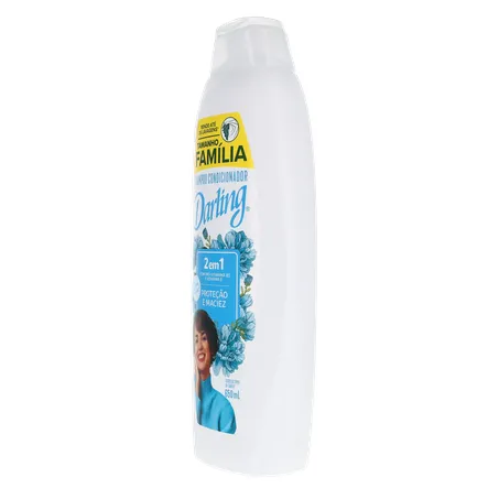 Shampoo 2 em 1 Original Darling Frasco 650ml Tamanho Família 360-5