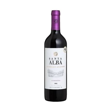 Vinho tinto chileno santa alba winemaker selection carménère 750ml