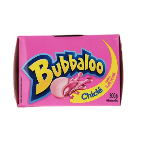 Chicle Bubbaloo Tutti Frutti 60 Unidades 5g 360-18