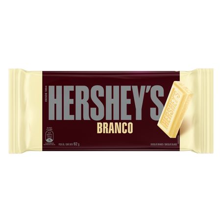 Chocolate branco hershey's