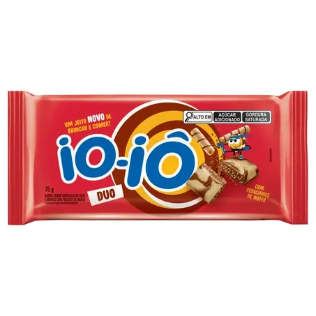 Chocolate Ioio Duo Wafer 75g
