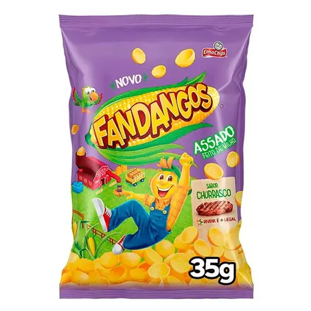 Salgadinho Elma Chips 35g Fandangos Churrasco