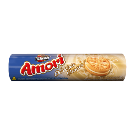 BISC RICHESTER AMORI RECH CHOC 125G BRANC