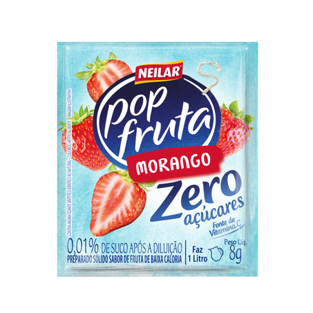 REFRESCO POP NEILAR ZERO MORANGO 8G
