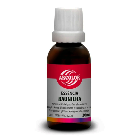 ESSENCIA DE BAUNILHA 30ML ARCOLOR