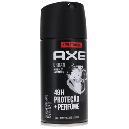 DESODORANTE AEROSSOL AXE 48H URBAN
150ML 360-34