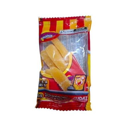 BALA AUDAZ GUMMY MANIA 15G BATATA FRITA