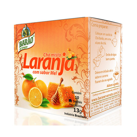 CHÁ BARÃO LARANJA COM MEL 13G