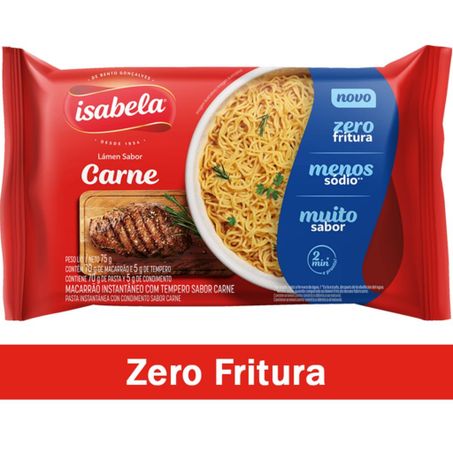 Macarrão Instantâneo Lámen Carne Isabela 75g