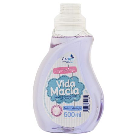 LAVA ROUPAS LÍQUIDO CARINHO & PROTEÇÃO VIDA MACIA