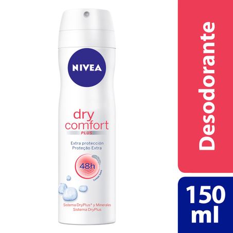 DESODORANTE AEROSSOL NIVEA DRY COMFORT PLUS