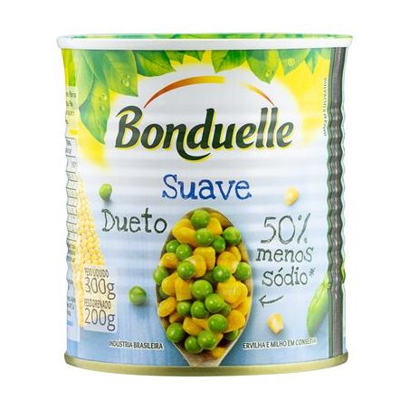 Milho ervilha duetto bonduelle 200g