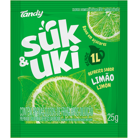 Refresco suk e uki docile 25g limao