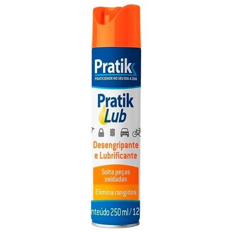 Desengripante Pratik Lubrificante Antiferrrugem 250ml 
 