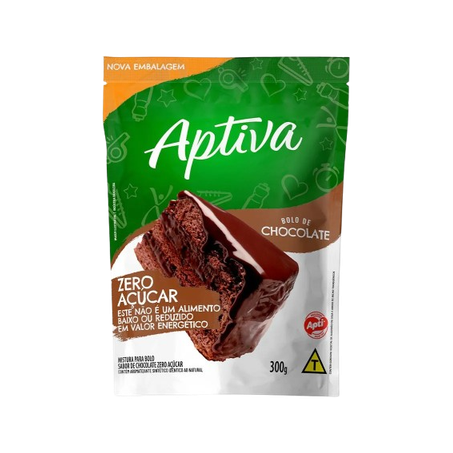 MISTURA P/BOLO CHOCOLATE INTEGRAL APTIVA APTI 400G