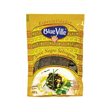 ARROZ BLUE VILLE NEGRO SELVAGEM 200G