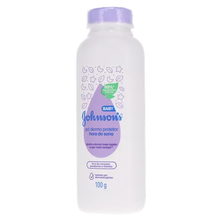 Talco Protetor Johnsons Baby Hora do Sono 100g 360-2