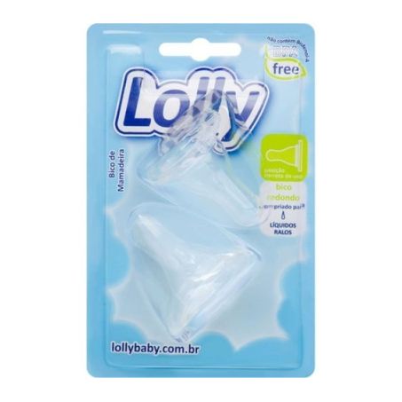 Bico para mamadeira lolly sil.red.c-2 6401