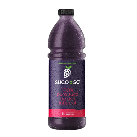 Suco Suco e Só Uva 1l
