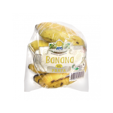 Banana prata organica itapeva 800gr