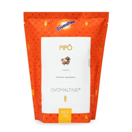 Pipoca doce pipo ovomaltine 100g.