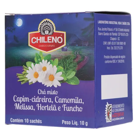 Cha chileno misto 10g 360-3