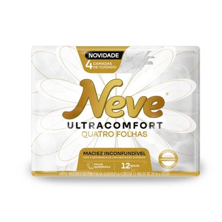 Papel higiênico neve ultracomfort folha