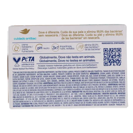 Sabonete Barra Dove Antibacteriano 90g 360-2