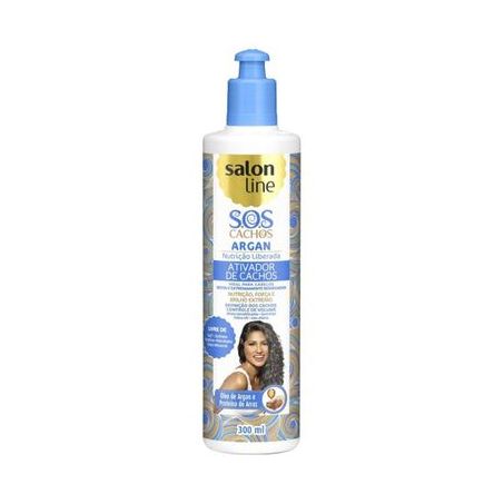 Ativador de Cachos Salon Line S.o.s. Cachos Argan Embalagem 300ML