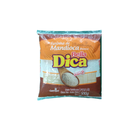 FARINHA DE MANDIOCA BELLA DICA 500G (058673)