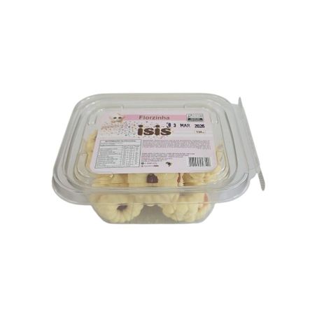 Biscoito Isis Amanteigado Florzinha Pote 130g 
 