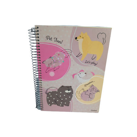 Caderno credeal pet 10m 160fls