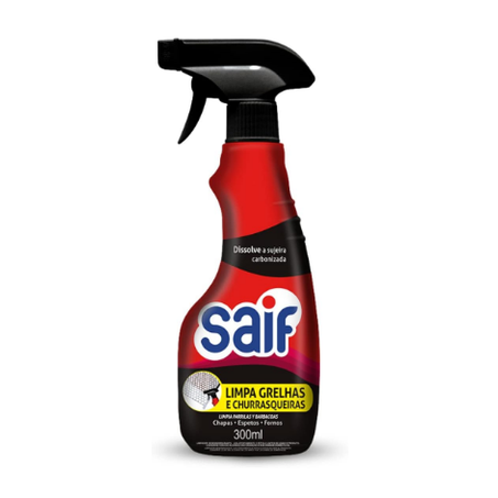 Limpa grelhas e churrasqueiras saif 300ml gatilho*