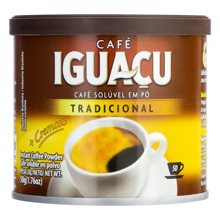 CAFÉ SOLÚVEL EM PÓ TRADICIONAL IGUAÇU
