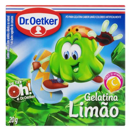 GELATINA EM PÓ LIMÃO DR. OETKER