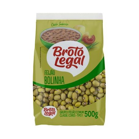 Feijão Bolinha Tipo 1 Broto Legal Pacote 500G