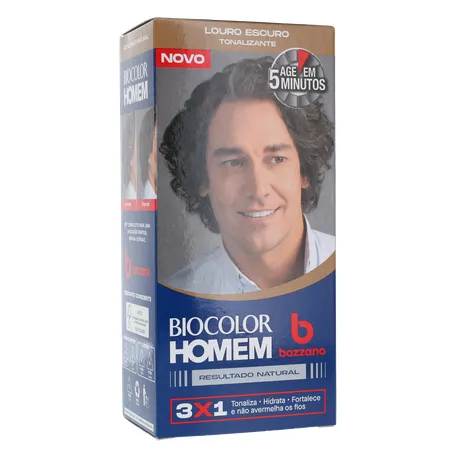 Tonalizante biocolor homem bozzano louro 360-34