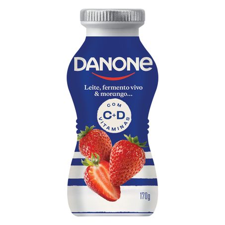 IOGURTE INTEGRAL MORANGO DANONE