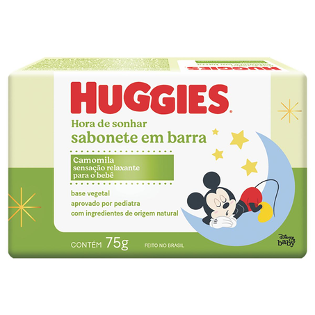 Sabonete Huggies 75g - Turma da Mônica - Chá de Camomila