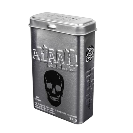Chiclete Kidszone Aiaai Menta Zero Açúcar 39g