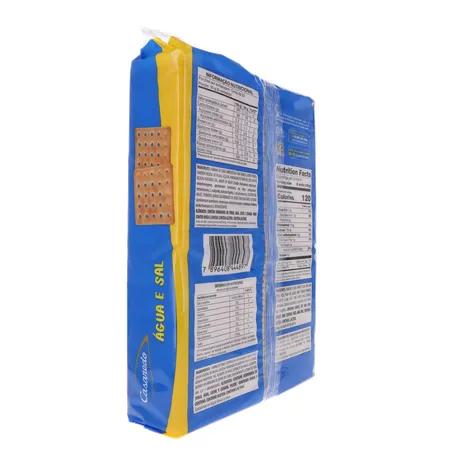 Biscoito água e sal casaredo pacote 700g 360-13