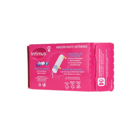 Absorvente Interno Intimus Mini Leve 16 Pague 15 Unidades 360-21