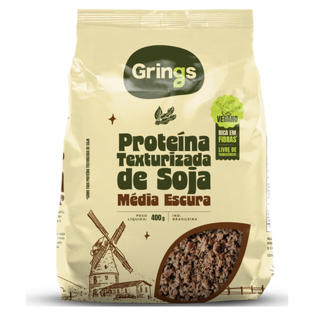 PROTEINA SOJA MEDIA ESCURA GRINGS 400G