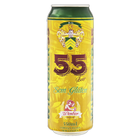 Cerveja wienbier 55 s/ gluten 550ml