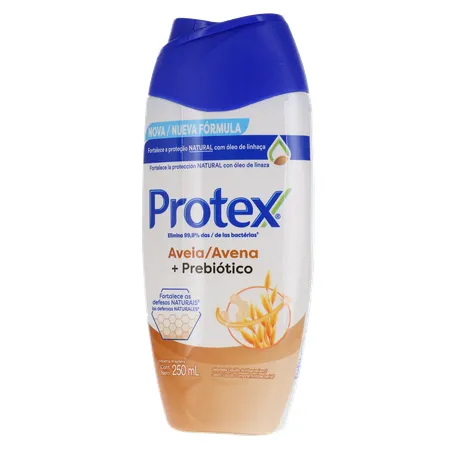 Sabonete Líquido Antibacteriano Protex Aveia + Probiótico Frasco 250ml 360-2