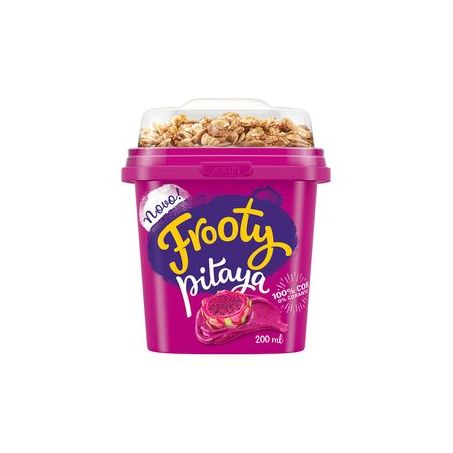 Açaí Congelado Frooty Pitaya com Granola Pote 200ML